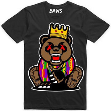 T-shirt Baws Grizzly Black/Red