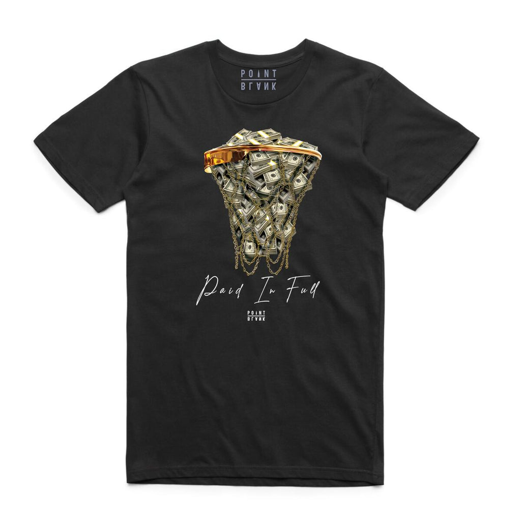 T-shirt Point Blank Paid in Full in Black