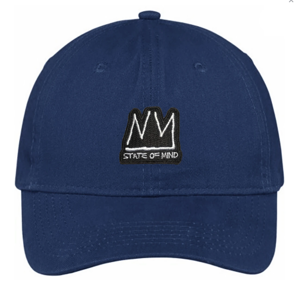 DAD HAT NY STATE OF MIND RADIANT BRAND NAVY