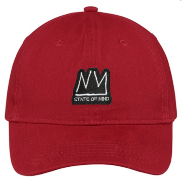 DAD HAT NY STATE OF MIND RADIANT BRAND RED
