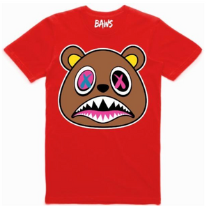 T-shirt Crazy Baws Red