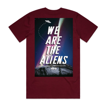 T-shirt DRO Aliens Burgundy