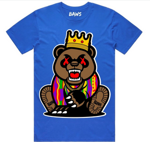 T-shirt Baws Grizzly Royal