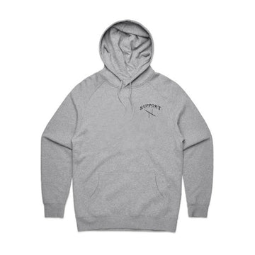 Support hoodie Grey