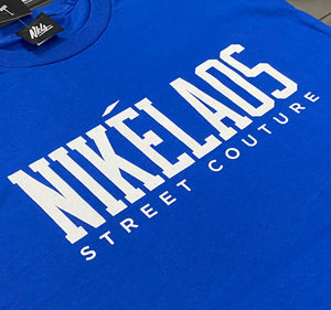 Street couture tee Royal Blue