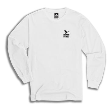 Square Longsleeves in white