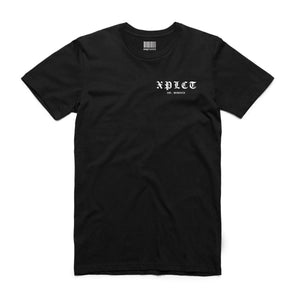 T-shirt Explicit REBEL Black